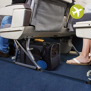 Переноска для собак та котів, розмір M, з мискою