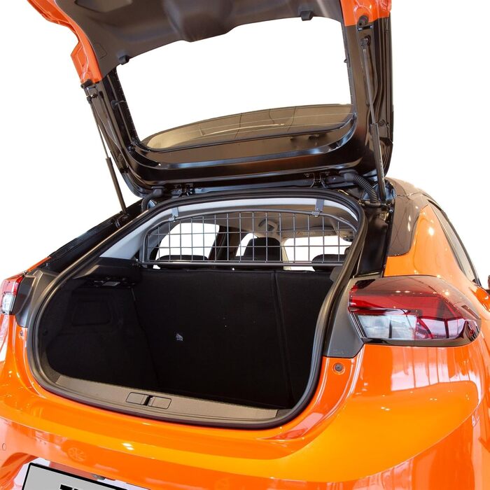 Сітка для собак Travall Peugeot 208 (2019-): захист багажника, сітка для транспортування собак, міцна сталева сітка