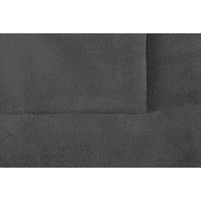 Кімоно® Складаний килимок для собак у подорожах (60x80 см) • Переносний килимок для собак • Подорожній килимок для собак у вигляді сумки • Лежанка для собак з собою • Килимок для собак, що стирається • Колір: Сірий