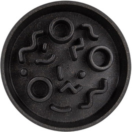 District 70 Повільний годівник для котів з бамбука, діаметр 13,5 см, сірий