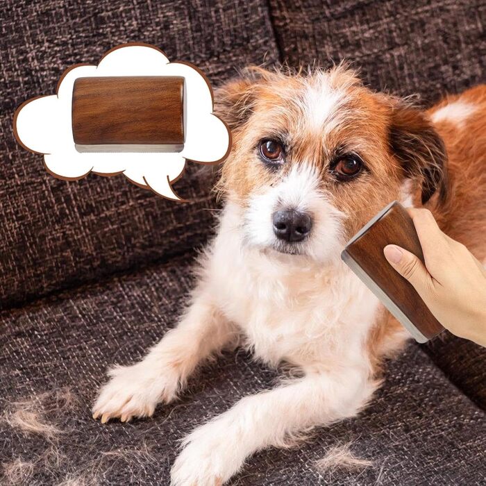 Гребінець для догляду за шерстю собак та котів | Щітка для вичісування шерсті при линянні, 12.8x6.9 см