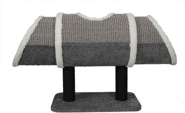 Туннель для котів Tyrol Katzentunnel, антрацитовий колір, 94 x 52 см, 1 шт.