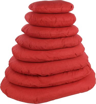 Корзина для зберігання Flamingo Korb Krems прямокутна світла (червона, 70 см)