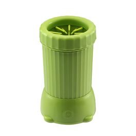 Автоматичний мийник лап для собак та котів, USB, зелений | Мийний пристрій для тварин середнього та великого розміру