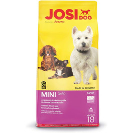 Сухий корм для собак малих порід JosiDog Mini Adult з птицею, 18 кг