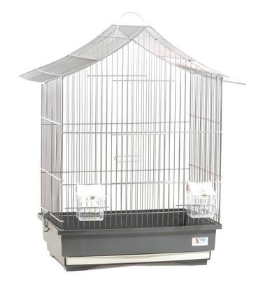 Клітка для птахів з оснащенням KS1, 49x32x57 см