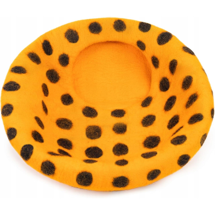 Ліжко-будиночок для котів Woolygon з 100% мериносової вовни, ручна робота, ECO