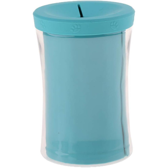 Миска для миття лап собакам, очищувач лап для собак, синій