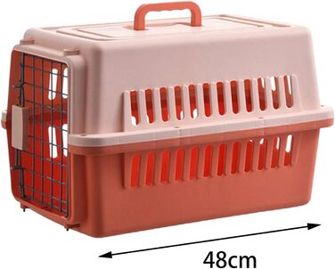 Складана переноска для собак Rockible, переноска для котів та кошенят, оранжевого кольору