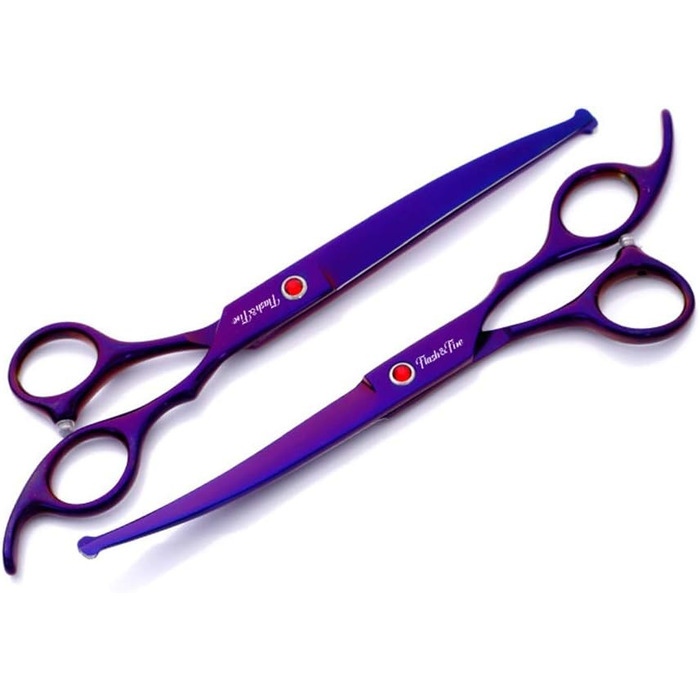 Набір для стрижки тварин: професійна фен-шпора, ножиці для грумінгу собак та котів, ножиці з нержавіючої сталі