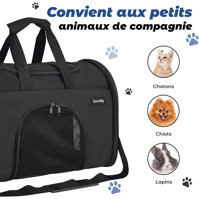 Транспортна переноска для котів та собак, дихаюча та складна, переноска для котів з регульованим плечовим ременем, знімна подушка