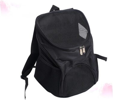 Рюкзак-переноска для собак Kisangel: чорний, дихаючий, для маленьких собак, для подорожей та прогулянок