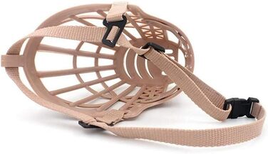 Набір масок-намордників для собак Beikalone (7 шт.), пластик, анти-гризун, регульовані, дихаючі, зручні