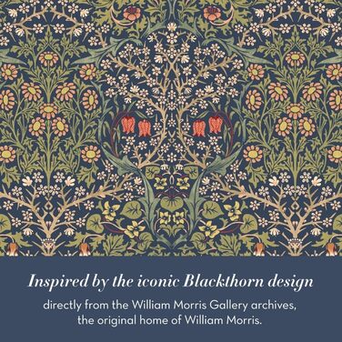 Миска для собак William Morris At Home, керамічна, повільна годівниця, запобігає розливанню, для миття в посудомийній машині, миска для води, чудовий подарунок для дому та любителів собак, розмір: 18,5 x 7,7 см