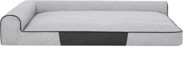 Крісло-лежанка для собак XL, 80x53 см, ASKO EKOLEIN - м'яке ліжко-лежанка для собак