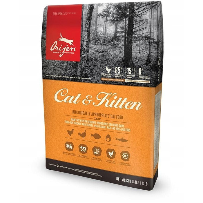 Сухий корм для котів ORIJEN Original, 5,4 кг