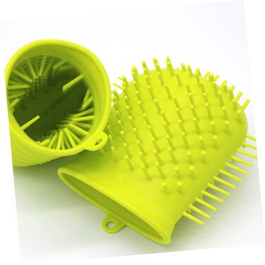 Миска для миття та масажу лап собак та котів INOOP з силікону з шипами. Призначення: догляд за лапами вдома та в подорожах.