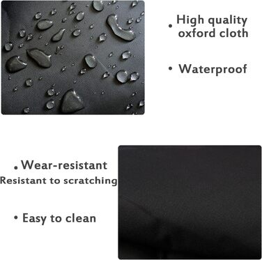 Захист для багажника автомобіля для собак FINEVERNEK з боковим захистом, ковдра для собак на заднє сидіння, універсальна ковдра для собак з кишенькою для зберігання, водовідштовхувальна, легка у догляді та стійка до подряпин, чорного кольору