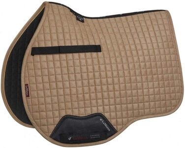Підкладка для сідла LeMieux Prosport, велюрова шкіра, квадратна (L, велюр Salbei, квадратна)