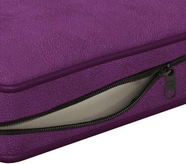 Софа для собак VidaXL Бордовий колір 72x45x30 см, плюшеве ліжко для собак та котів, диван для тварин