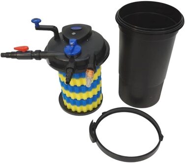 Фільтр для ставка AquaOne CPF-15000 з біофільтрацією, УФ-C 18 Вт, для водойм до 30 000 л, очищення від водоростей
