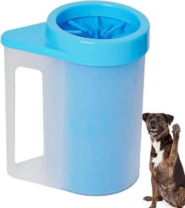 Підкладка для лап собак | Підкладка для лап тварин з силіконовою щіткою | Знімне миття лап для собак та котів, щітка для миття лап тварин - середній розмір