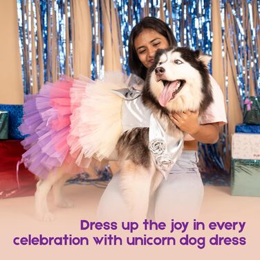 Одяг для собак з красивим бантиком, одяг для маленьких та великих собак та котів, розмір M, багатокольоровий