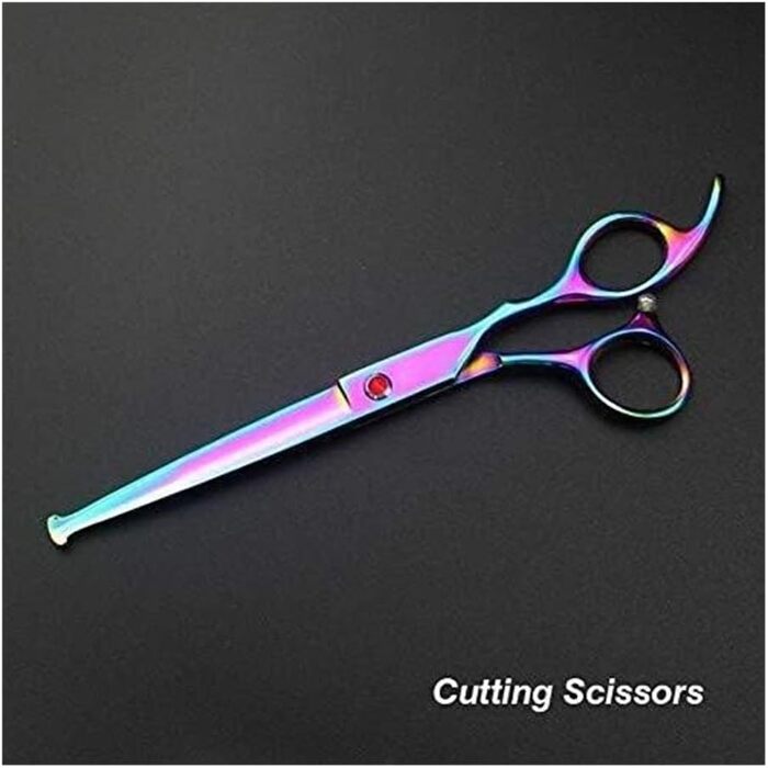 Професійні ножиці для собак, вигнуті - набір для грумінгу, ножиці для стрижки шерсті тварин