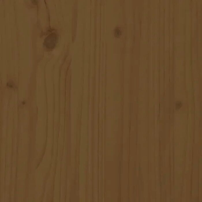Будка для собаки з масиву сосни 50x40x52 см, медово-коричнева vidaXL