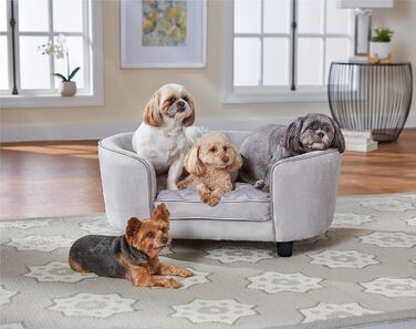 Диван для домашніх тварин Enchanted Home Pet Quicksilver, м'який, стильний
