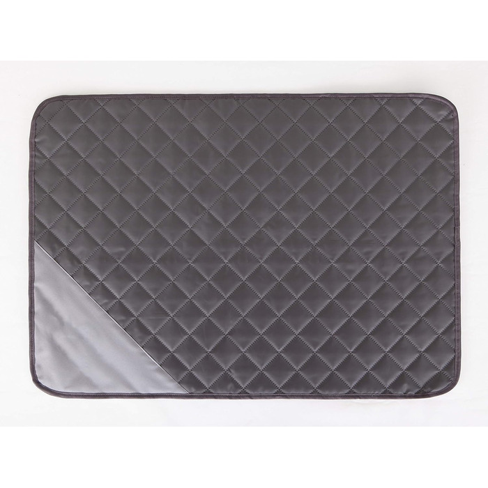 Килимок для собак: лежанка, матрац, ліжко для малих, середніх та великих собак. Сірий колір