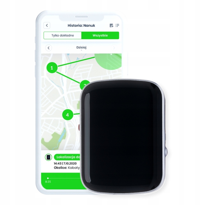GPS-трекер для котів та собак: нашийник з додатком (українська/польська мова)