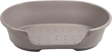 Ліжко Nobby Cosy-Air сірого кольору з пластику, 45 см