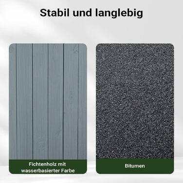 Будиночок для собаки Wiltec Luxus XL 93,5x77,5x70 см сіро-білий, дерев'яний з верандою для вулиці