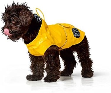 Жовтий дощовик для собак Hunter Milford, розмір 75, поліестер