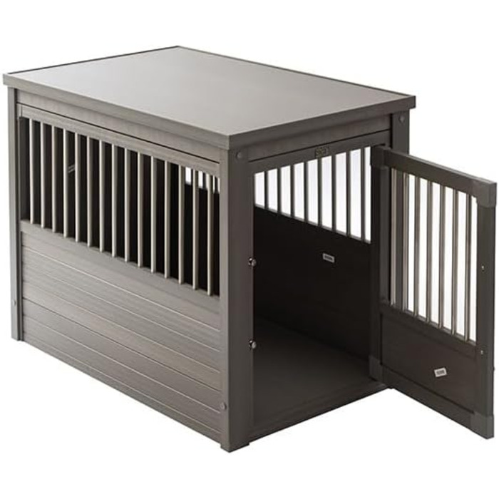 Комфортна клітка для собак Arkansas для дому, Ecoflex, біла, розмір L, 91,2x60,2x71,1 см