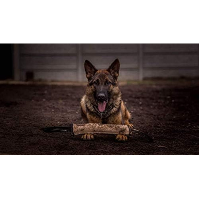 Dingo Gear Байт-ваурст із джуту, надміцний, з двома ручками, 60×8 см, для тренувань собак IGP IPO