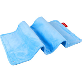 Водонепроникний електричний нагрівальний килимок для кошенят, чоловіків, жінок, тварин, цуценят, маленьких собак (небесно-блакитний), 58.4 x 27.9 см, акумуляторний