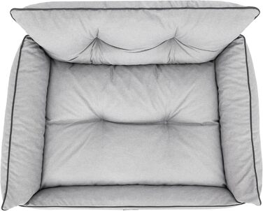 Лежанка для собак Joker Gesteppt: велика, середня, маленька - лежанка-кошик, лежанка-софа для собак різних розмірів. Розміри: L - 106 x 80 см, S - 64 x 49 см. Матеріал: штучна замша. Легко чиститься.