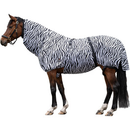 HKM 7238 Захисна попона від екземи та комах для коней Zebra, 155 см