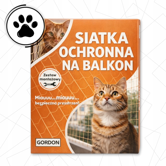 Захисна сітка на балкон для котів та птахів, комплект 3х6 м