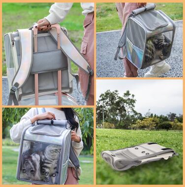 Рюкзак-переноска для котів та собак SWIHELP: безпечний та зручний для подорожей