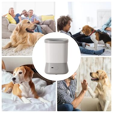 Очищувач лап для собак, портативна щітка | 2 швидкості, захист від бризок для догляду вдома, у подорожах, на кемпінгу, під час прогулянок