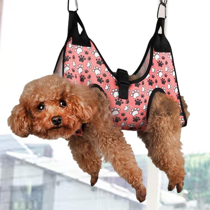 Набір для догляду за тваринами FytStycale: гамак, інструмент для стрижки нігтів, 57x85 см