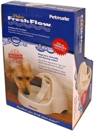 Автоматична поїлка для котів і собак PETMATE Deluxe Fresh Flow, пластик