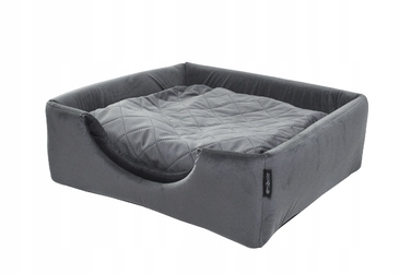 Ліжко-будиночок 2в1 для собак та котів, 48x48 см, антиковзальна підстилка