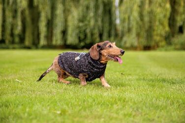 Светр для собак BZ DOG Celia, темно-сірий, 32 см