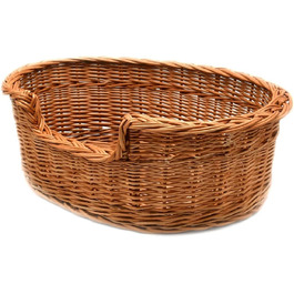 Ліжко для кота та собаки, софа для домашніх тварин з ротангу, K5-100-6 (BTH 63x46x19 см)