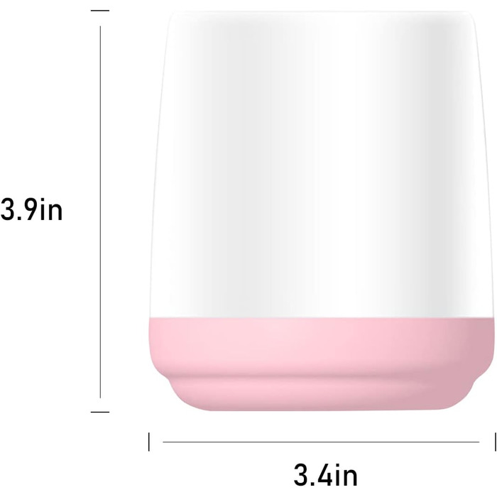 Очисник лап для собак та котів, силіконовий, рожевий (S)