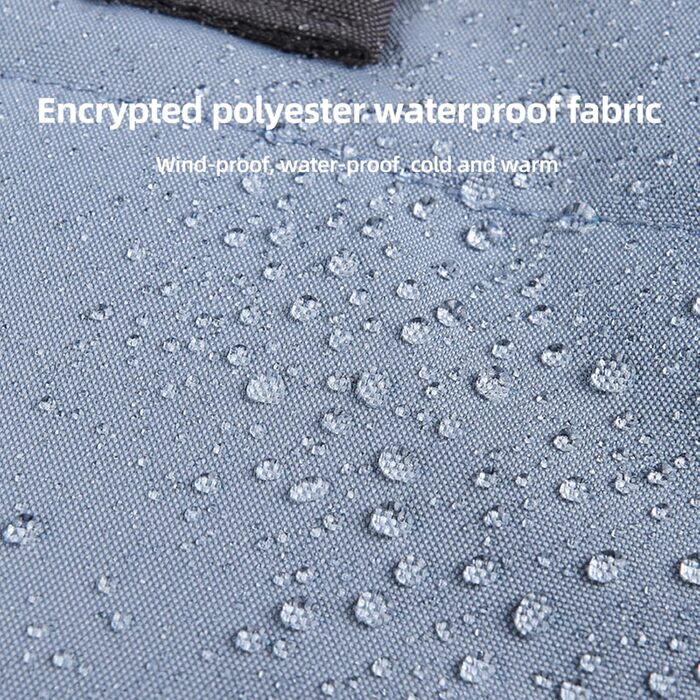 Водонепроникний зимовий одяг для собак, тепла куртка для собак, одяг для собак маленьких, середніх та великих порід, водонепроникний пуловер з безпечними світловідбиваючими смугами (Абрикосовий, M)